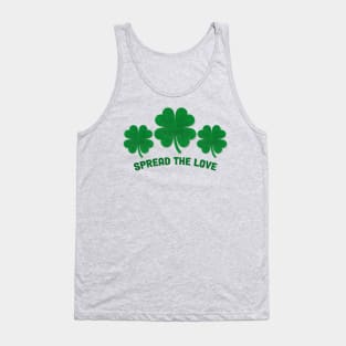 st patricks spread the love Tank Top